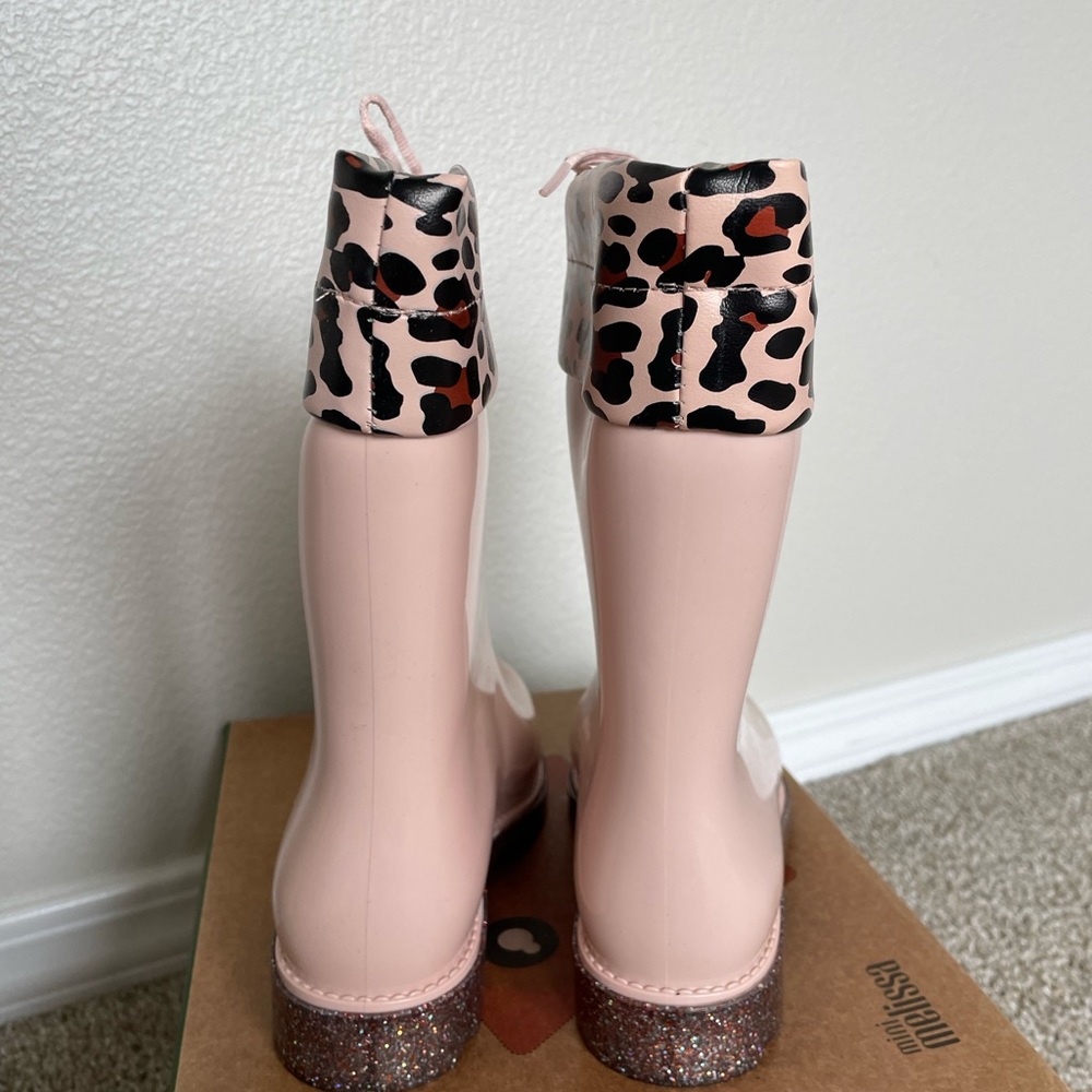 NEW mini Melissa girls rain boots - Picture 5 of 6